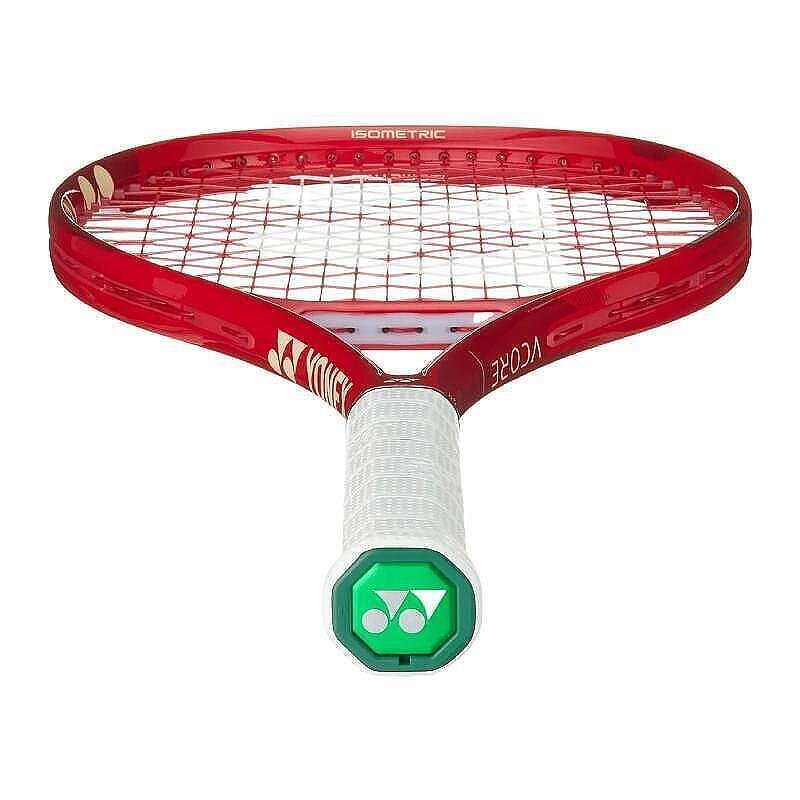 Rachetă de tenis Yonex VCORE Alpha SL Ruby Red, ultraușoară, preîncordată, pentru control și spin