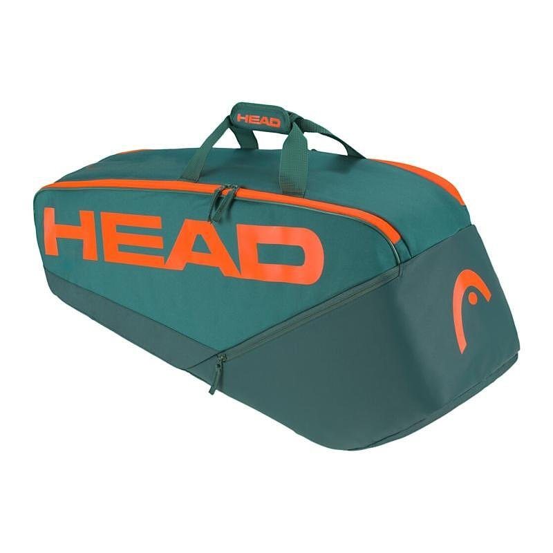 Тенис сак HEAD PRO RACQUET TENNIS BAG M - 6 ракети – модерен зелен HEAD сак за тенис ракети и аксесоари