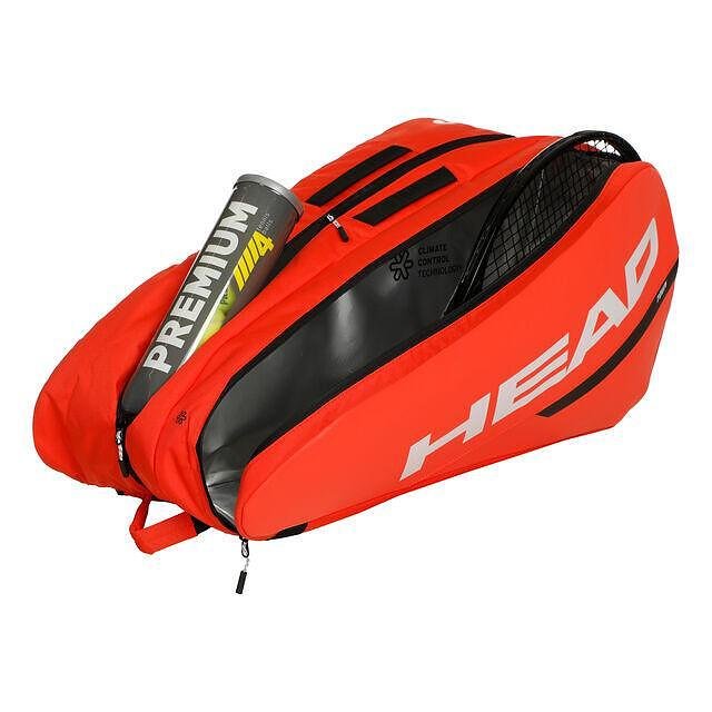 Тенис сак HEAD Tour Racquet Bag L CB - 9 ракети за тенис ракети и тенис екипировка с CCT+ защита