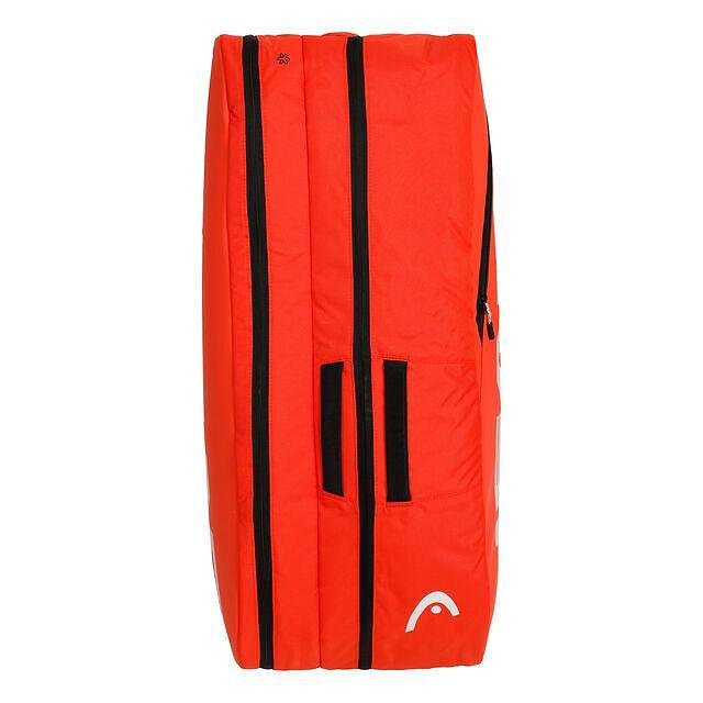 Тенис сак HEAD Tour Racquet Bag XL CB - 12 ракети в червено, просторен тенис сак за ракети и екипировка