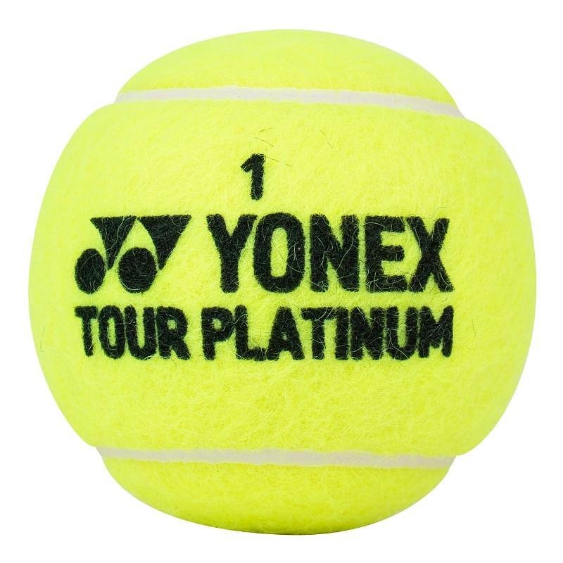 Тенис топки Yonex TOUR PLATINUM x4 – издръжливи топки за всички настилки, ITF одобрени
