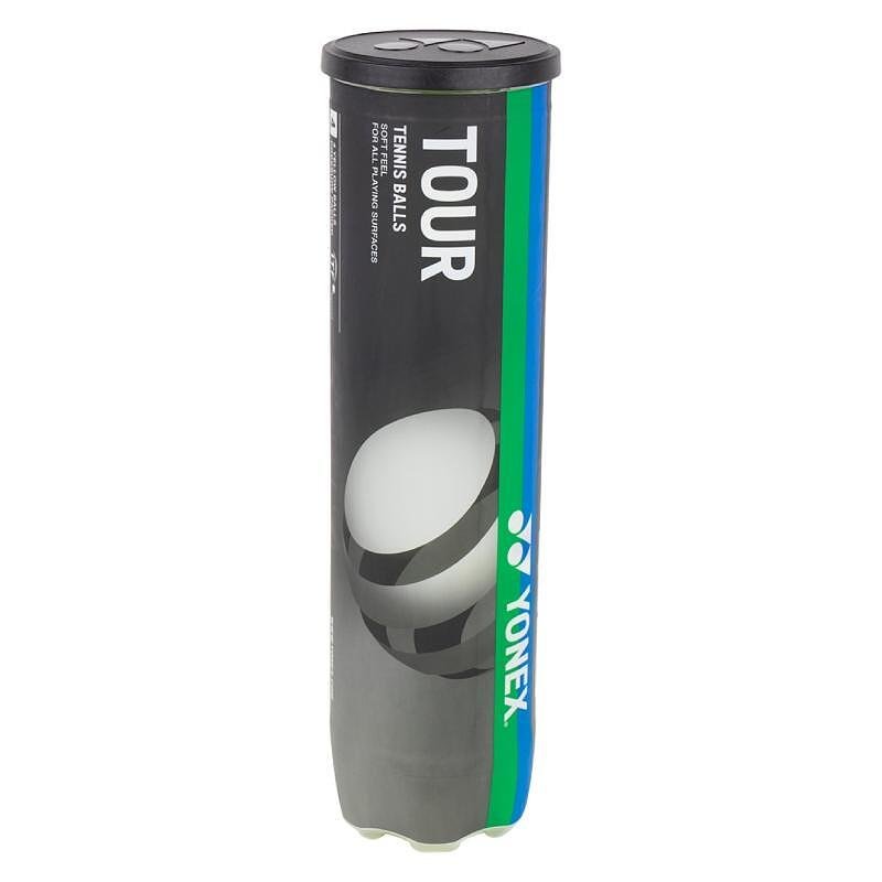 Yonex TOUR x4 tennis balls – professional Yonex balls for all surfaces, approved by the ITF