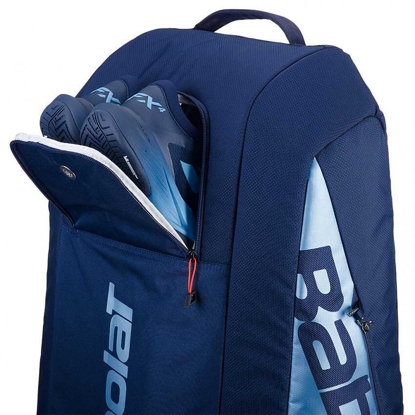 Термобег Babolat RH12 PURE DRIVE 2025 за тенис ракети, 12 ракети, 3 отделения, 100 л, 100% рециклиран полиестер