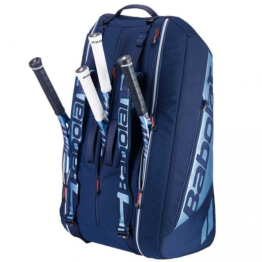 Термобег Babolat RH12 PURE DRIVE 2025 – 12-ракетен тенис сак с 3 отделения, 2 презрамки и 100% рециклиран полиестер