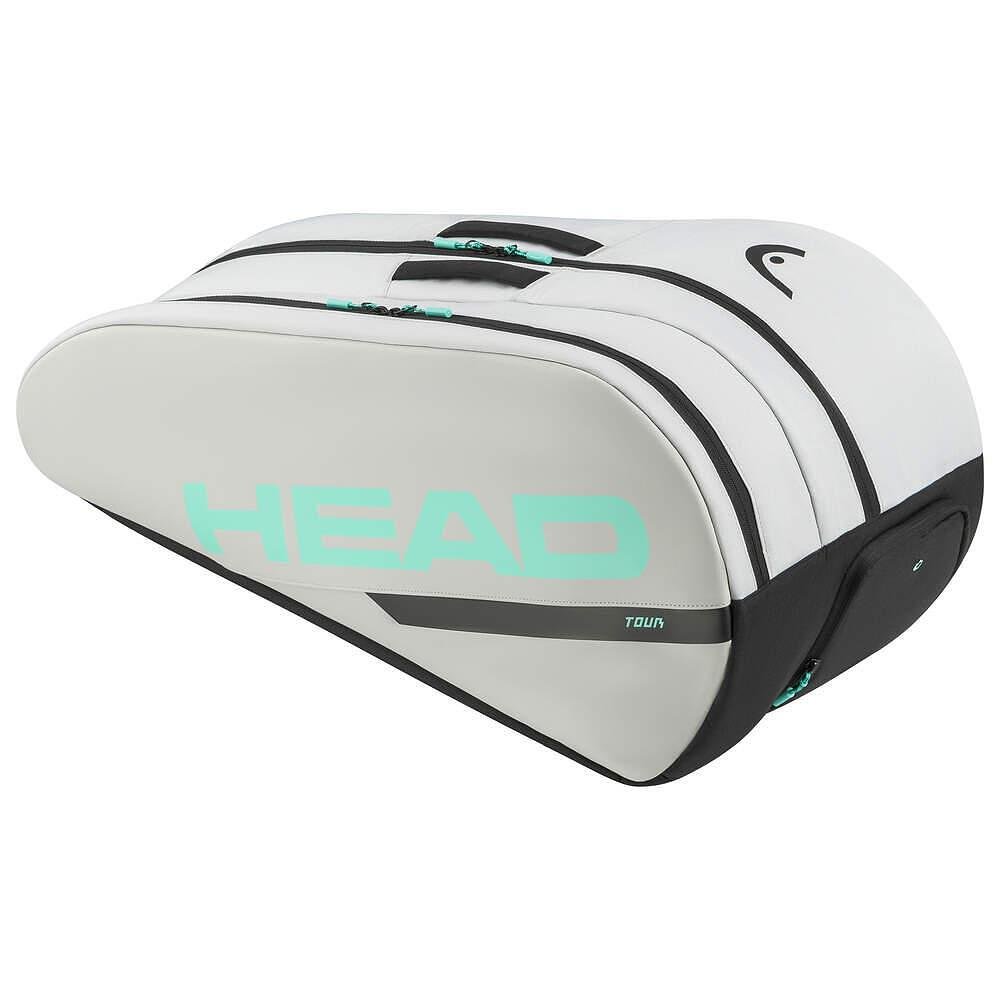 Термобег HEAD Tour L CCTE - 9 ракети, просторен и стилен тенис сак за сигурно съхранение на ракети и екипировка.