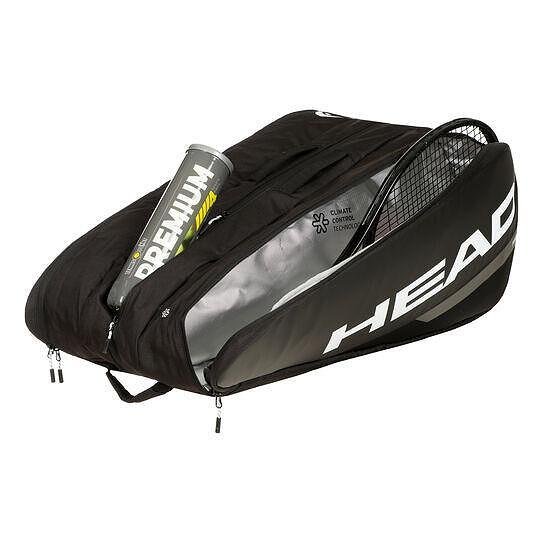 HEAD Tour XL thermal bag, spacious tennis bag for racquets and gear, ideal for tournaments and training.