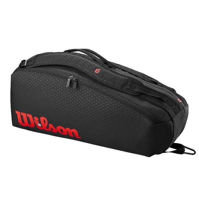 Wilson Clash V3 thermal bag - 6 rackets, stylish Wilson tennis bag for 6 rackets and tennis gear