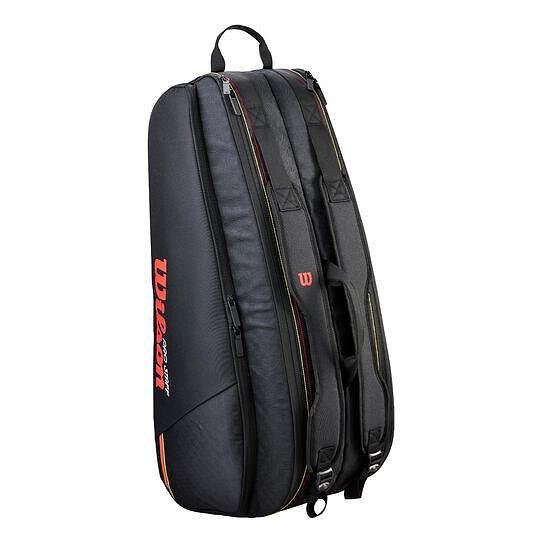Wilson Pro Staff Tour thermal bag - 6-racket tennis bag for 6 rackets and tennis gear with an iconic Wilson design.