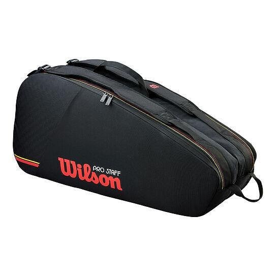 Wilson Pro Staff Tour thermal bag - 6-racket Wilson tennis bag for 6 rackets and tennis gear.