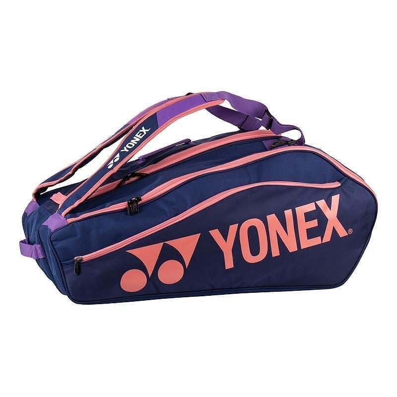 Yonex Club Line Midnight Navy thermal bag - 12 rackets, stylish thermal bag for tennis, badminton and squash