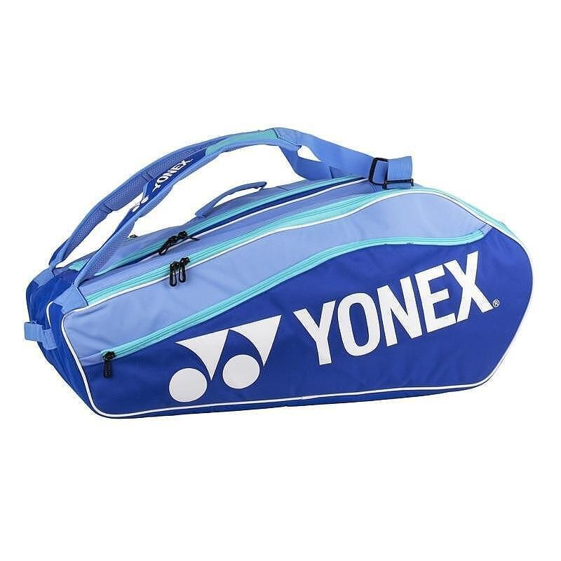 Yonex Club Line Blast Blue/Turquoise Thermal Bag - 12 tennis, badminton and squash racquets