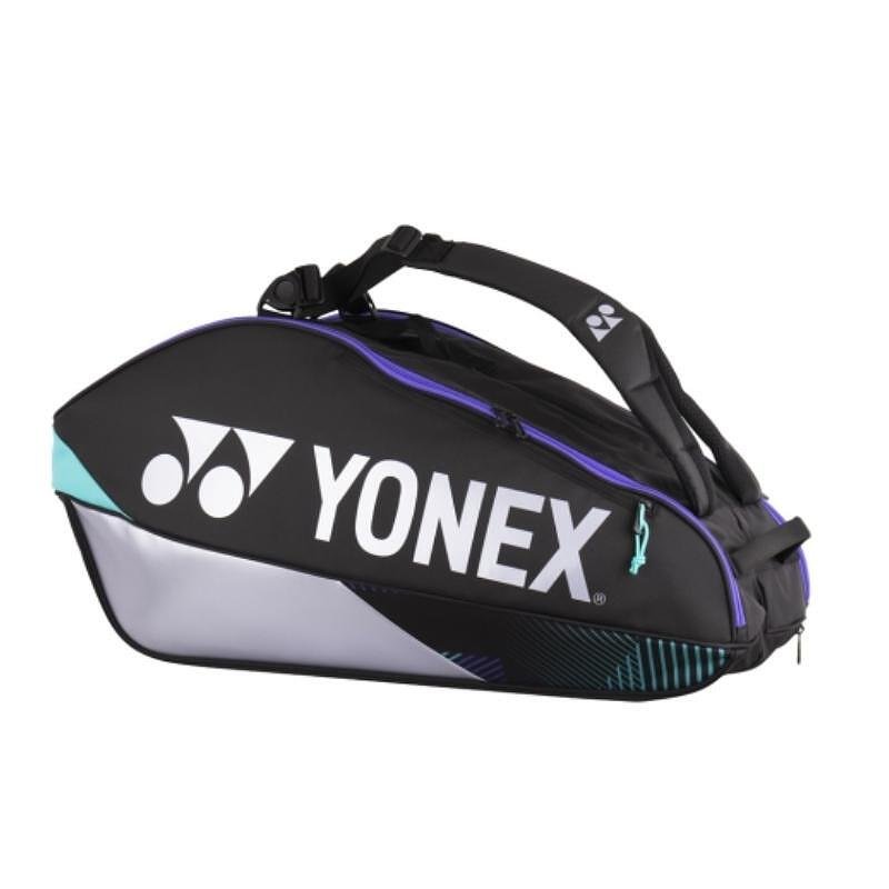 Термобег YONEX PRO BAG Black/Silver - 6 ракети, тенис сак за ракети, обувки и екипировка