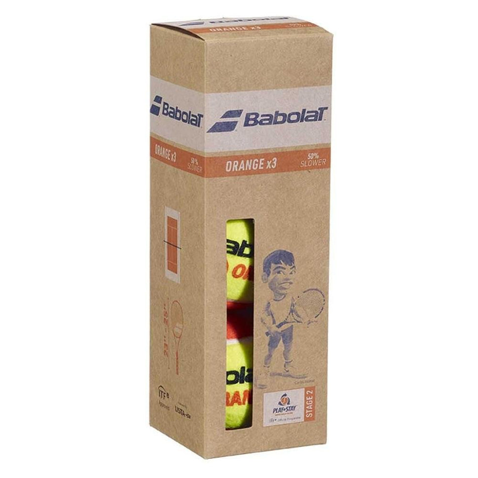 Tennis Balls Babolat Initiation Orange x3