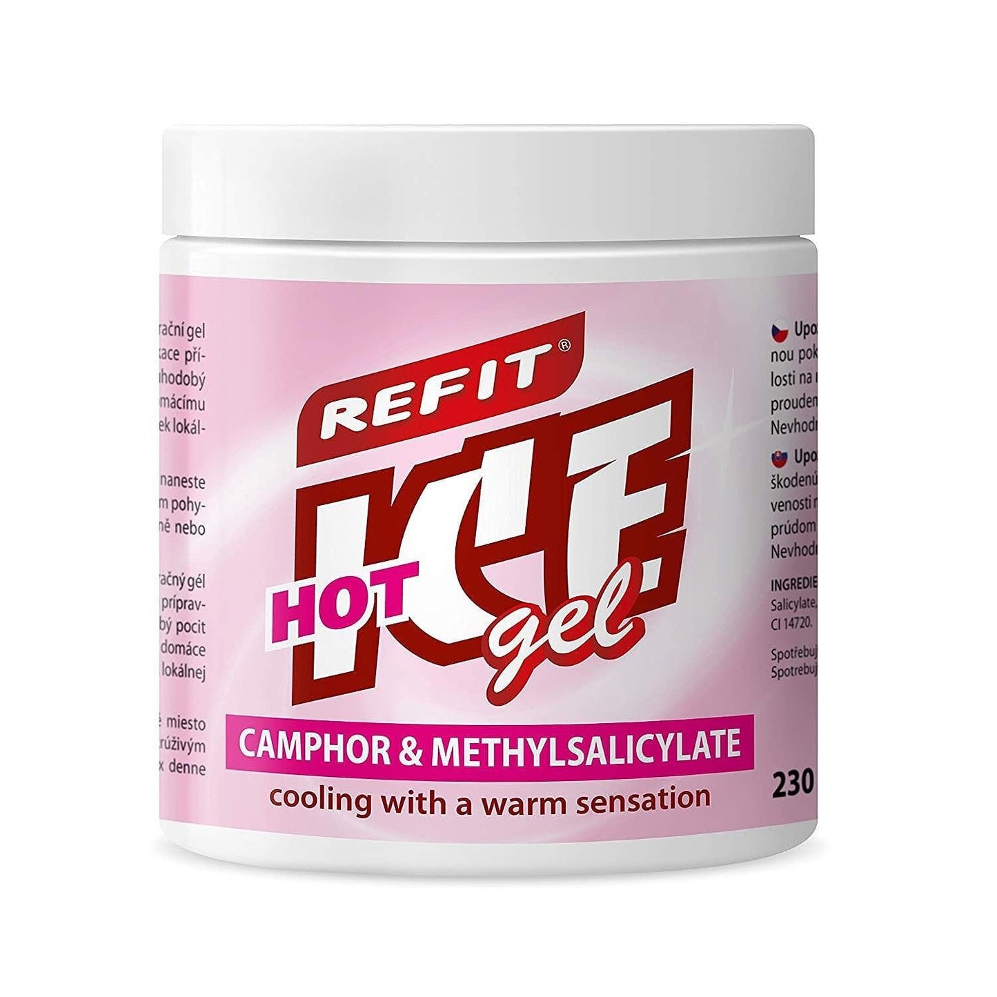 Warming gel Refit Ice Gel Camphor & Methyl Salicylate 230 ml
